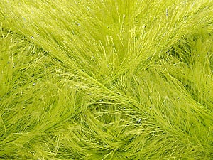 Composition 80% Polyester, 20% Lurex, Light Green, Brand Ice Yarns, Yarn Thickness 5 Bulky Chunky, Craft, Rug, fnt2-46559