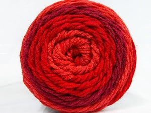 Fiber Content 100% Acrylic, Red Shades, Brand Ice Yarns, Yarn Thickness 4 Medium Worsted, Afghan, Aran, fnt2-47068