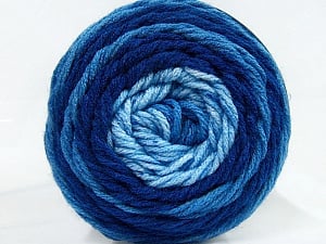 Fiber Content 100% Acrylic, Brand Ice Yarns, Blue Shades, Yarn Thickness 4 Medium Worsted, Afghan, Aran, fnt2-47070