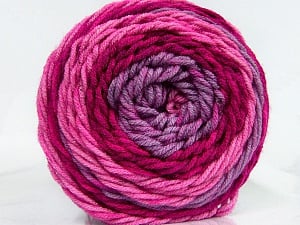 Fiber Content 100% Acrylic, Pink, Lilac, Brand Ice Yarns, Fuchsia, Yarn Thickness 4 Medium Worsted, Afghan, Aran, fnt2-47077