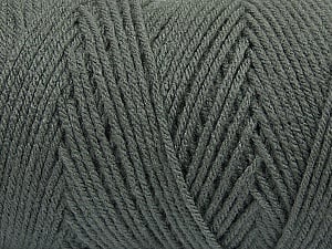 Items made with this yarn are machine washable & dryable. Fiber Content 100% Dralon Acrylic, Brand Ice Yarns, Dark Grey, Yarn Thickness 4 Medium Worsted, Afghan, Aran, fnt2-47171