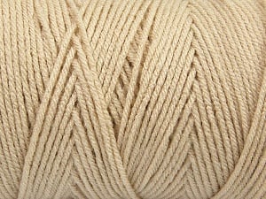 Items made with this yarn are machine washable & dryable. Fiber Content 100% Dralon Acrylic, Light Beige, Brand Ice Yarns, Yarn Thickness 4 Medium Worsted, Afghan, Aran, fnt2-47178