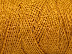 Items made with this yarn are machine washable & dryable. Fiber Content 100% Dralon Acrylic, Brand Ice Yarns, Gold, Yarn Thickness 4 Medium Worsted, Afghan, Aran, fnt2-47181