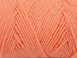 Items made with this yarn are machine washable & dryable. Fiber Content 100% Dralon Acrylic, Light Orange, Brand Ice Yarns, Yarn Thickness 4 Medium Worsted, Afghan, Aran, fnt2-47183