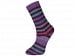 Print Sock Turquoise Purple Maroon Fuchsia