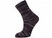 Hand Dyed Sock Merino Purple Shades