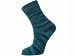 Hand Dyed Sock Merino Blue Shades