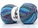 Puzzle Wool Worsted Turquoise, Blue, Pink, Khaki, Red