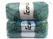 Puzzle Wool Chunky Blue, Green Shades, Grey