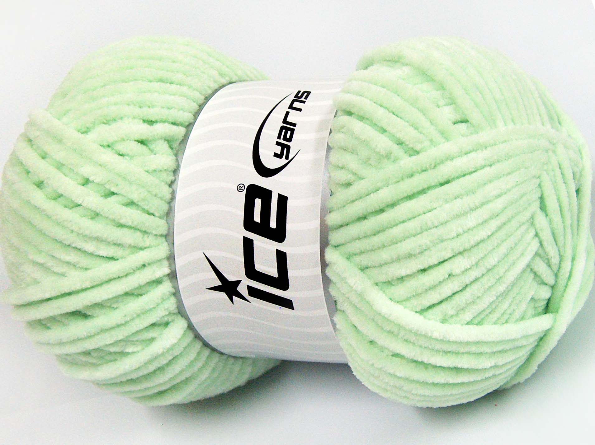 Chenille Baby Light Baby Green At Yarn Paradise