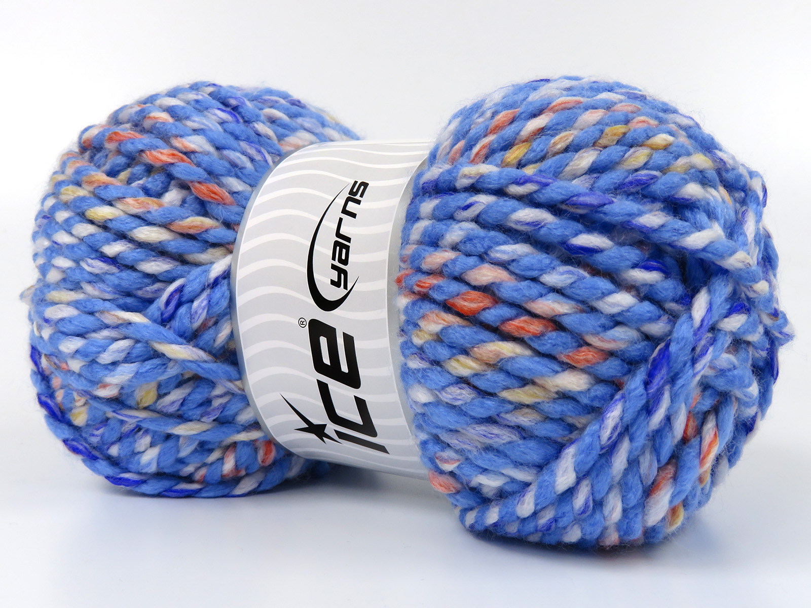 Zeppelin Blue Shades, Orange, White, Limited Edition Fall-Winter Yarns