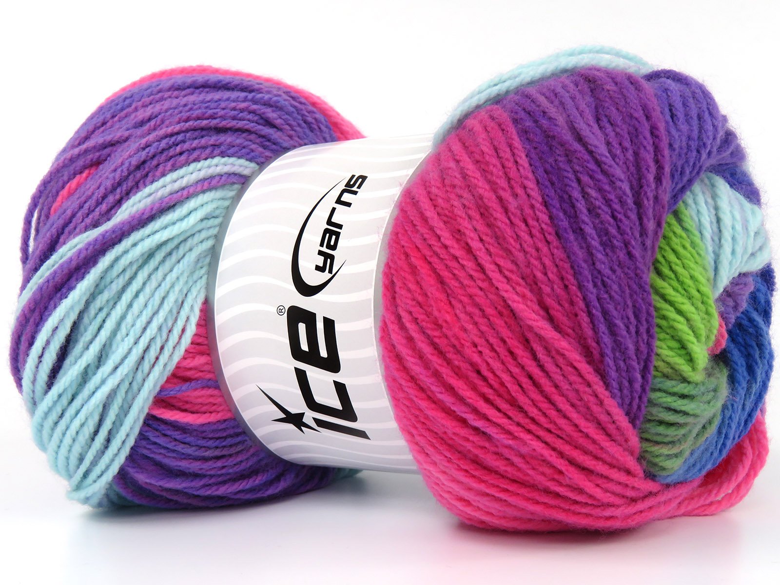 Magic Light Purple Shades, Blue Shades, Green Shades, Pink at Ice Yarns  Online